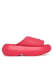 LOVE MOSCHINO Klapki JA28207I0MI40604 Różowy. Czerwone klapki damskie Love Moschino, bez wzorów, z tworzywa sztucznego, bez obcasa. Za 449.99 zł.