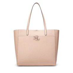 Torebka LAUREN RALPH LAUREN. Czerwone torebki do ręki damskie Lauren Ralph Lauren, bez wzorów, bez dodatków. Za 979.99 zł.