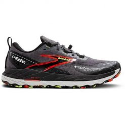Buty do biegania męskie Brooks Cascadia 18 Gtx. Czarne buty sportowe męskie Brooks, z materiału, bez zapięcia, do biegania. Za 1,049.99 zł.