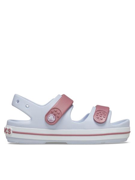 Crocs Sandały Crocband Cruiser Sandal T Kids 209424 Błękitny. Niebieskie sandały chłopięce Crocs, z tworzywa sztucznego, bez zapięcia. Za 159.99 zł.