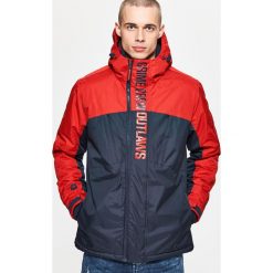 Ocieplana kurtka z kapturem - Granatowy. Kurtki męskie Cropp. Za 189.99 zł.
