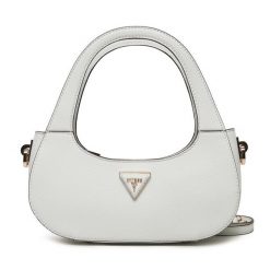 Torebka Guess. Białe torebki do ręki damskie Guess, z aplikacjami, klasyczne, bez dodatków. Za 319.99 zł.