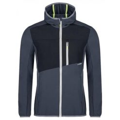 Męska kurtka sportowa Loap Urger w kolorze szarym. Czarne kurtki sportowe męskie LOOP, m, bez wzorów, do jazdy konnej. Za 241.99 zł.