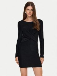 ONLY Sukienka koktajlowa Rich 15360278 Czarny Regular Fit. Czarne sukienki damskie Only, xl, bez wzorów, z syntetyku, wizytowe, bez kołnierzyka, bez ramiączek. Za 129.99 zł.