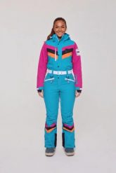 Damski kombinezon narciarski Exodus Shaped. Zielone spodnie snowboardowe damskie OOSC, s, z aplikacjami, z polaru, eleganckie, narciarskie. Za 1,710.99 zł.