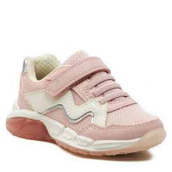 Sneakersy Geox. Niebieskie trampki i tenisówki chłopięce Geox, bez wzorów, bez zapięcia. Za 159.99 zł.