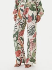 Guess Spodnie materiałowe W6GB07 W1781 Kolorowy Regular Fit. Spodnie materiałowe damskie Guess, l, z aplikacjami, z materiału. Za 524.99 zł.