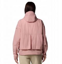 Columbia Paracutie II Windbreaker Jacket 2116561659 Różowe S. Czerwone kurtki męskie Columbia, m, bez wzorów, bez kaptura. Za 265.27 zł.