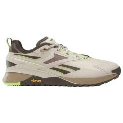 Buty treningowe damskie Reebok Nano X3. Brązowe obuwie sportowe damskie Reebok, bez wzorów. Za 355.00 zł.