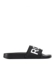 Roxy Klapki ARJL100679 Czarny. Czarne klapki damskie Roxy, bez wzorów, z tworzywa sztucznego. Za 89.99 zł.