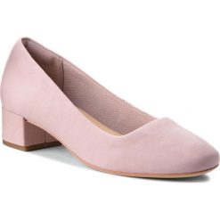 Półbuty CLARKS - Orabella Alice 261349654 Lilac. Czerwone półbuty damskie Clarks, z materiału. W wyprzedaży za 319.00 zł.