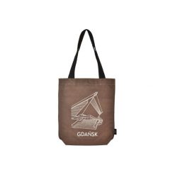 Torba "Hala Olivia". Brązowe torby sportowe męskie Cuda krowskie, z bawełny. Za 49.00 zł.