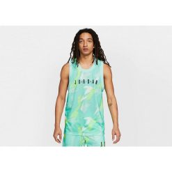 Koszulka męska nike air jordan jumpman apparel printed jersey sunset pulse. Zielone koszulki sportowe męskie Jordan, m, bez wzorów, z jersey, bez kołnierzyka, bez ramiączek, do koszykówki. Za 229.00 zł.