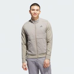 Kurtka Ultimate365 Tour Frostguard Full-Zip. Brązowe buty sportowe męskie Adidas, s, bez wzorów, sportowe, bez kaptura. Za 999.00 zł.
