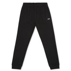 Spodnie do biegania Fila Lunigo. Czarne spodnie sportowe męskie Fila, m, bez wzorów, z bawełny, do biegania. Za 159.00 zł.
