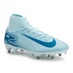 Buty piłkarskie męskie Nike Mercurial Superfly 10 Academy SG-Pro. Niebieskie buty sportowe męskie Nike, bez zapięcia, do piłki nożnej. Za 409.99 zł.