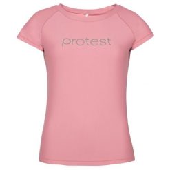 Koszulka z filtrem UV damska Protest PRTKILDA, rashguard. Czerwone t-shirty damskie Protest, xl, bez wzorów, sportowe, bez kołnierzyka. Za 198.50 zł.