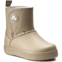 Kozaki CROCS - Colorlite Boot Ps 15840 Tumbleweed/Oatmeal. Buty zimowe dziewczęce marki Crocs. W wyprzedaży za 199.00 zł.