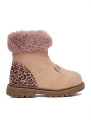 DeeZee Botki CEO-CM241112-32 Różowy. Czerwone botki dziewczęce DeeZee, z materiału, bez zapięcia. Za 129.99 zł.