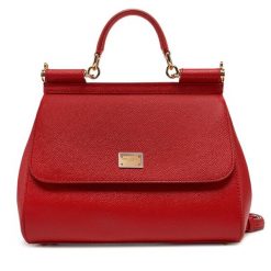 Torebka Dolce&Gabbana. Czerwone torebki do ręki damskie Dolce&Gabbana, bez wzorów, klasyczne, bez dodatków. Za 6,369.00 zł.
