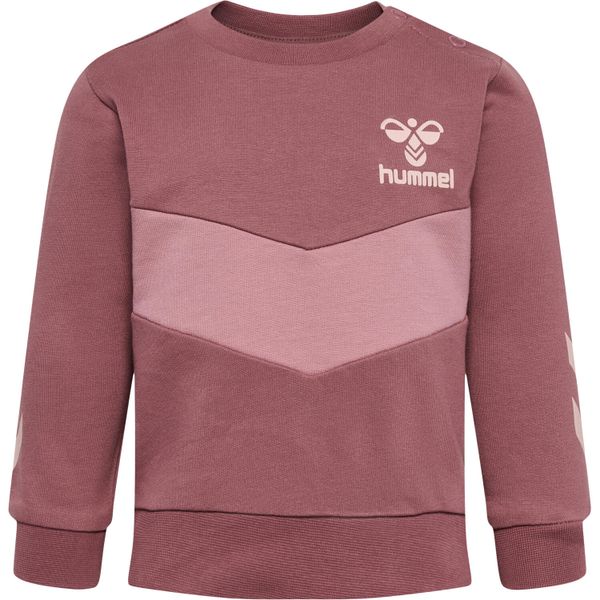 Bluza chłopięca Hummel Neel. Fioletowe bluzy dla chłopców Hummel, bez wzorów, bez ramiączek, bez kaptura. Za 161.50 zł.
