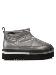 Tommy Jeans Śniegowce Tjw Nylon Flatform Boot Wl EN0EN02689 Srebrny. Szare śniegowce i trapery damskie Tommy Jeans, z jeansu. Za 309.99 zł.