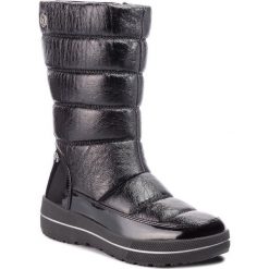 Śniegowce CAPRICE - 9-26453-21 Black Comb 019. Czarne kozaki damskie Caprice, z materiału. Za 299.90 zł.