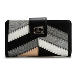 Bessie London Portfel Damski, Czarny. Czarne portfele damskie Bessie London. W wyprzedaży za 89.00 zł.