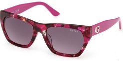 Guess Okulary przeciwsłoneczne damskie kwadratowe GU00203 78F 56 (GU00203-H 78F 56). Okulary przeciwsłoneczne damskie Guess. Za 164.99 zł.