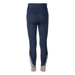 Legginsy jeździeckie dla dziewczynek full grip Red Horse Kylie. Niebieskie legginsy dla dziewczynek RED HORSE, bez wzorów, z elastanu, długie. Za 123.50 zł.