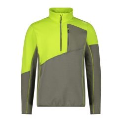 Bluza z golfem CMP. Zielone bluzy męskie CMP, m, bez wzorów, z materiału, bez kaptura. Za 341.50 zł.