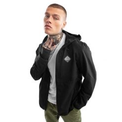 Kurtka lifestyle męska W2 Mckinley LF. Czarne kurtki męskie SIROKO, m, bez wzorów, z materiału, z kapturem. Za 273.60 zł.
