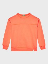 United Colors Of Benetton Bluza 3UHRC10BB Pomarańczowy Regular Fit. Brązowe bluzy dla chłopców United Colors Of Benetton, bez wzorów, z syntetyku, bez ramiączek, bez kaptura. Za 69.99 zł.