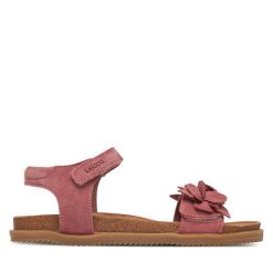 Sandały Lasocki Young. Czerwone sandały dziewczęce Lasocki Young, bez zapięcia. Za 129.99 zł.