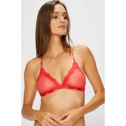 Undiz - Biustonosz Klawiz Triangle. Pomarańczowe biustonosze Undiz, z haftami, z elastanu. W wyprzedaży za 39.90 zł.