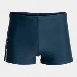 Kąpielówki Joma Shark III. Niebieskie kąpielówki męskie Joma, l, bez wzorów, z elastanu, na fitness i siłownię. Za 231.50 zł.