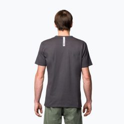 Koszulka wspinaczkowa męska Country Heritage onyx. Szare koszulki sportowe męskie WILD COUNTRY, m, bez wzorów, bez kołnierzyka, bez ramiączek, trekkingowe. W wyprzedaży za 123.25 zł.