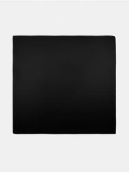 Chusta o satynowym wykończeniu - czarny. Czarne szaliki i chusty damskie Sinsay, bez wzorów, z satyny. Za 9.99 zł.