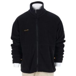Second life - Kurtka polarowa męska Vintage Y2K - Stan bardzo dobry. Czarne kurtki męskie Columbia, l, bez wzorów, z polaru, trekkingowe. Za 127.76 zł.