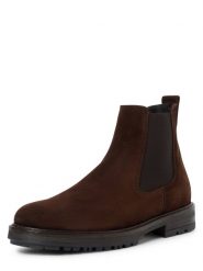 Marc O'Polo skórzane buty Chelsea Mężczyźni brązowy, 46. Brązowe eleganckie półbuty Marc O'Polo, eleganckie, za kostkę, bez zapięcia. Za 699.95 zł.