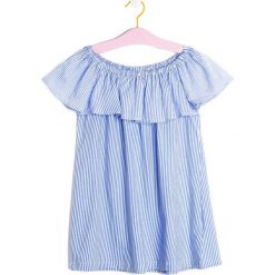 Niebieska Bluzka Rush Along. Bluzki dla dziewczynek marki Born2be. Za 34.99 zł.