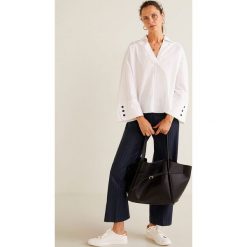 Mango - Spodnie Celso3. Szare spodnie materiałowe damskie Mango. Za 139.90 zł.