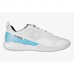 Buty do chodzenia męskie Salming Viper Sl. Białe buty sportowe męskie SALMING, z materiału, bez zapięcia, trekkingowe. Za 549.99 zł.