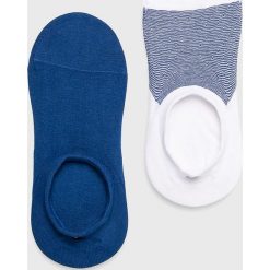Tommy Hilfiger - Skarpety (2-Pack). Niebieskie skarpety męskie Tommy Hilfiger, bez wzorów, z bawełny. W wyprzedaży za 34.90 zł.