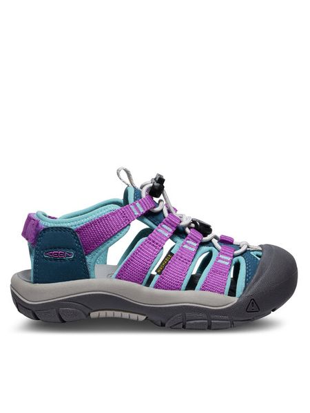 Keen Sandały Newport Boundless Sandal 1028784 Fioletowy. Fioletowe sandały dziewczęce Keen, z materiału, bez zapięcia. Za 239.99 zł.