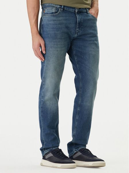 BOSS Jeansy Delaware 50524008 Niebieski Slim Fit. Niebieskie jeansy męskie Boss. Za 332.99 zł.