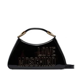Torebka LOVE MOSCHINO. Czarne torebki do ręki damskie Love Moschino, bez wzorów, klasyczne, bez dodatków. Za 1,009.00 zł.