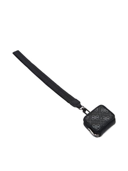 Guess Bilonówka PMMILO P6311 Czarny. Czarne portfele męskie Guess, z aplikacjami. Za 154.99 zł.