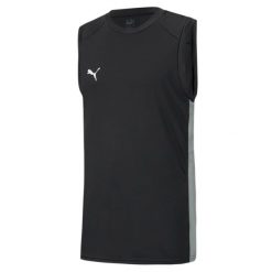 Tank top Puma Basketball Game. Czarne t-shirty męskie Puma, xs, bez wzorów, bez kołnierzyka. Za 168.05 zł.