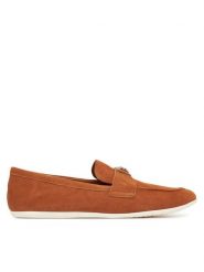 Guess Lordsy FLTBAY SUE14 Brązowy. Brązowe mokasyny damskie Guess, ze skóry. Za 469.99 zł.